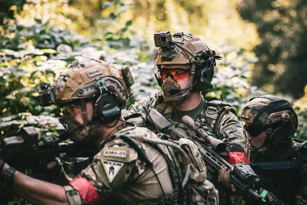 US Army Soldiers in action