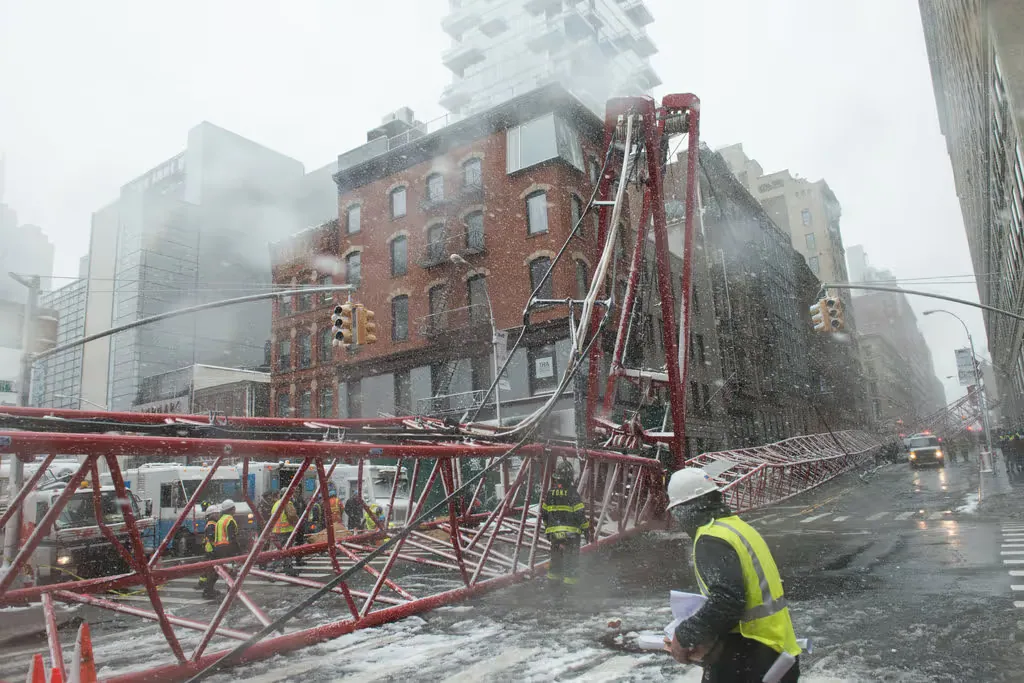 New York Crane Collapse 2008